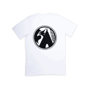 WHITE BILLWARDLIFE T-SHIRT, BLACK ICON