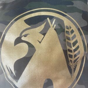 CAMO BILLWARDLIFE  HOODIE WITH GOLD ICON