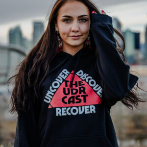 THE UDRCAST BLACK HOODIE
