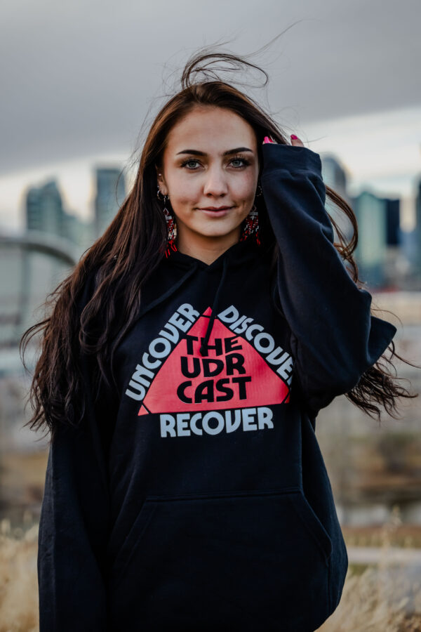 THE UDRCAST BLACK HOODIE