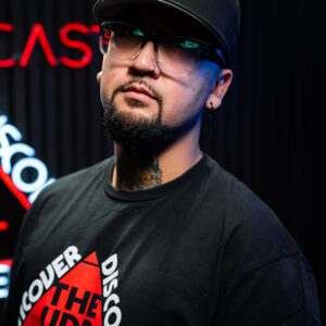 THE UDRCAST BLACK T-SHIRT