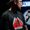 HAT-BILL WARD LIFE ICON: BLACK HAT, MULTI COLOURED ICON - Image 3