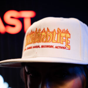 WHITE FLAMES BILLWARDLIFE HAT