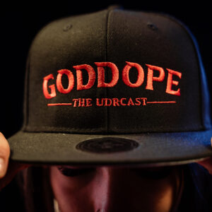 BLACK GODDOPE HAT