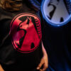BLACK  BILLWARDLIFE T-SHIRT WITH DARK PINK ICON - Image 2